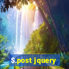 $.post jquery