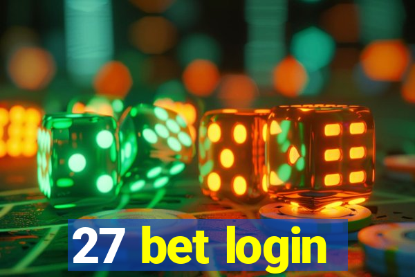 27 bet login