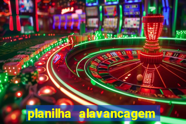 planilha alavancagem de banca