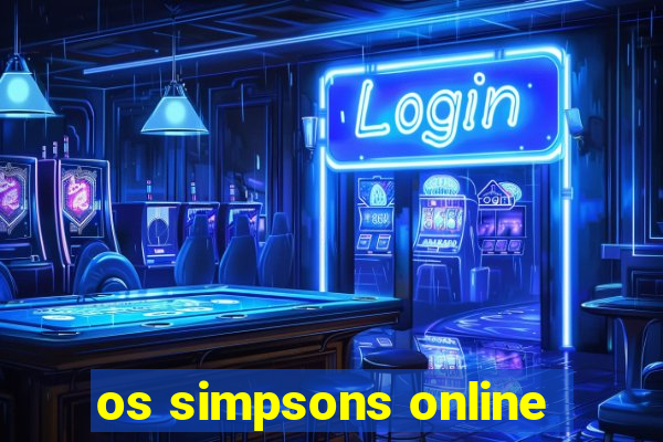 os simpsons online