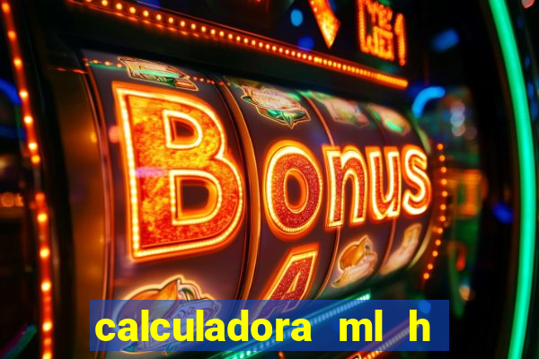 calculadora ml h para mcg kg min