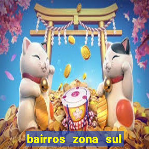 bairros zona sul porto alegre