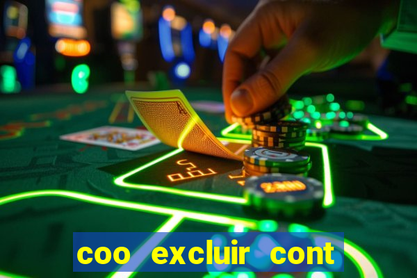 coo excluir cont f12 bet