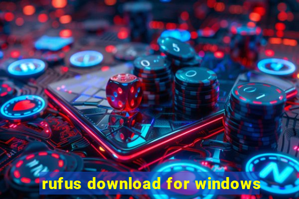 rufus download for windows