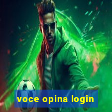 voce opina login