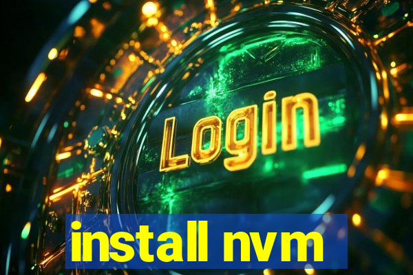 install nvm