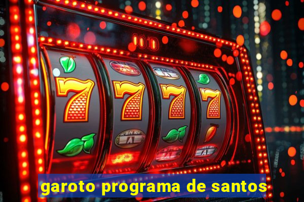 garoto programa de santos