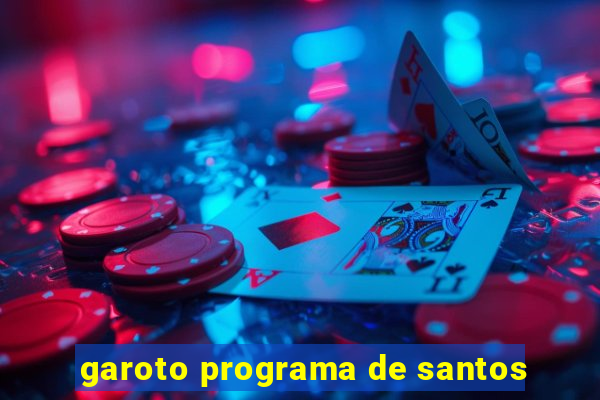 garoto programa de santos