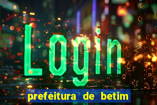 prefeitura de betim - contracheque online