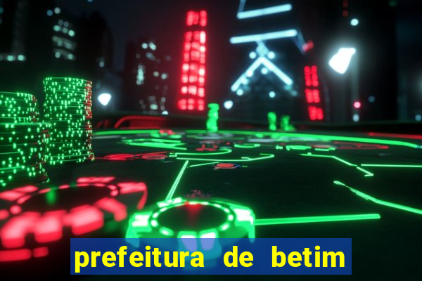 prefeitura de betim - contracheque online