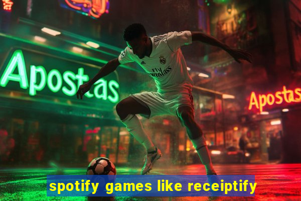 spotify games like receiptify