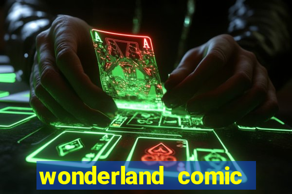 wonderland comic studio alphabet