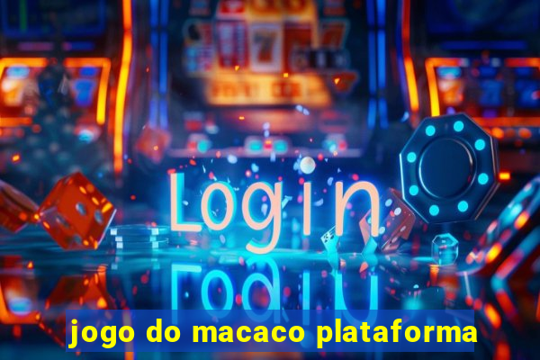 jogo do macaco plataforma