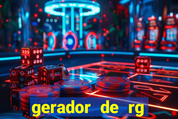 gerador de rg frente e verso