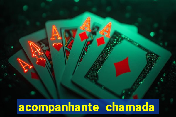 acompanhante chamada de vídeo