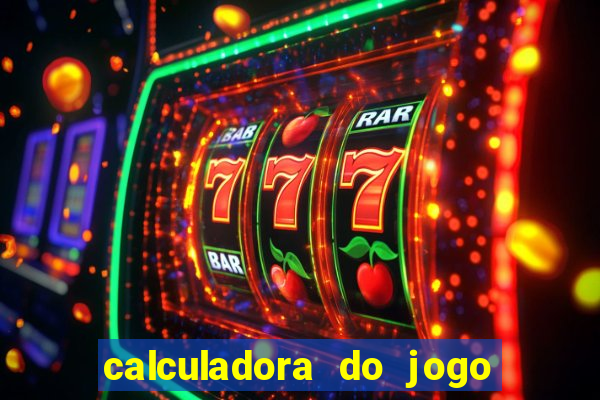 calculadora do jogo do bicho