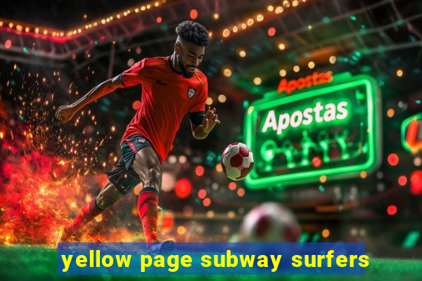 yellow page subway surfers