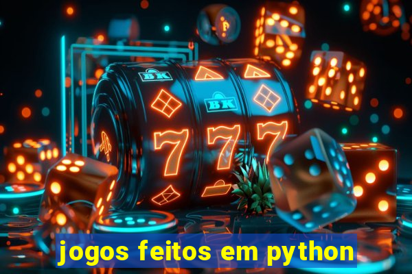 jogos feitos em python