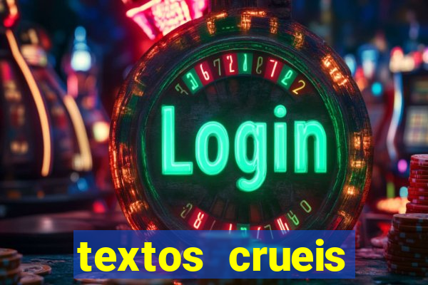 textos crueis demais pdf