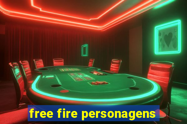 free fire personagens