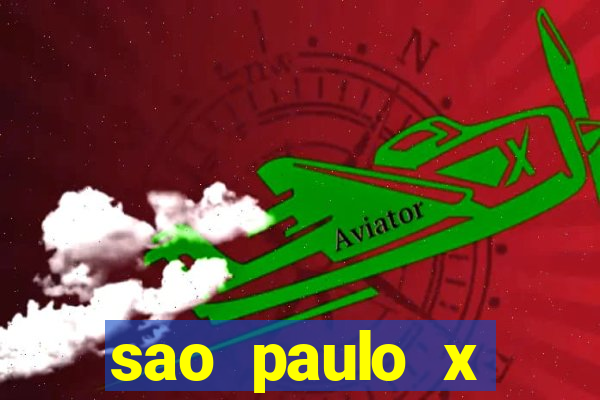 sao paulo x palmeiras palpites