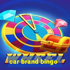 car brand bingo