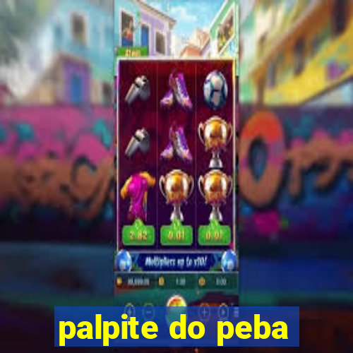 palpite do peba