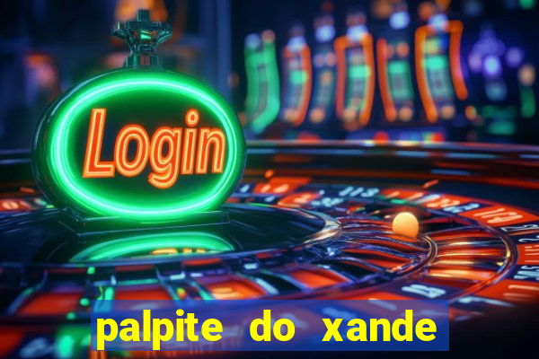 palpite do xande para hoje