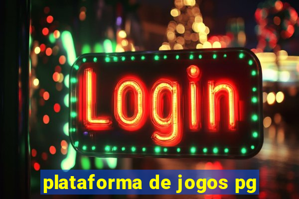 plataforma de jogos pg