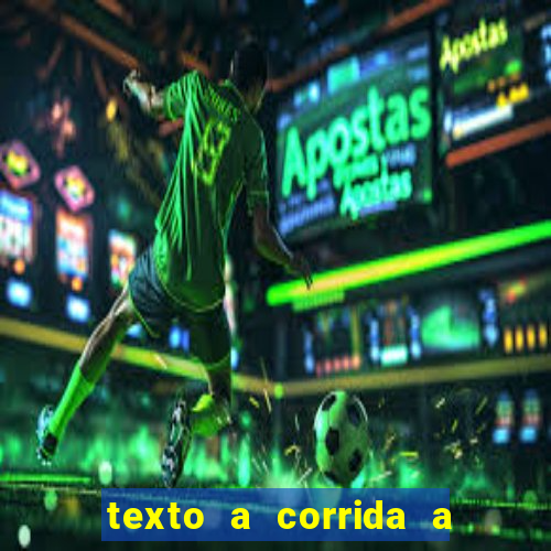 texto a corrida a lagarta lili