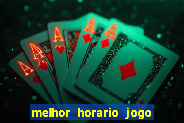 melhor horario jogo fortune rabbit