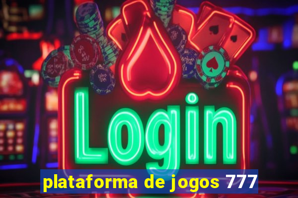 plataforma de jogos 777