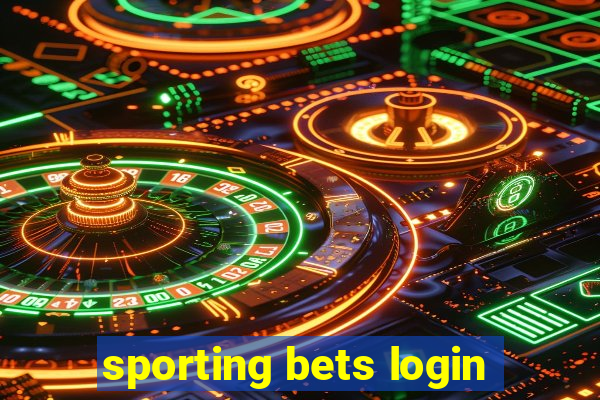 sporting bets login