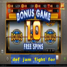 def jam fight for ny characters