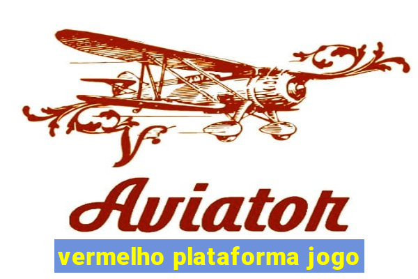 vermelho plataforma jogo