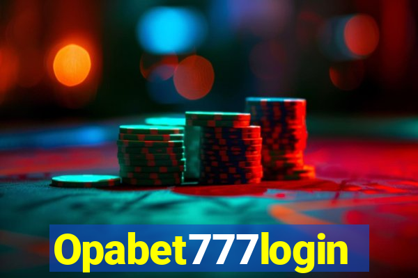 Opabet777login