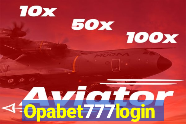 Opabet777login