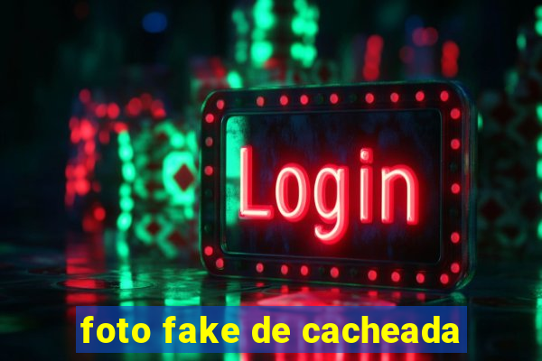 foto fake de cacheada