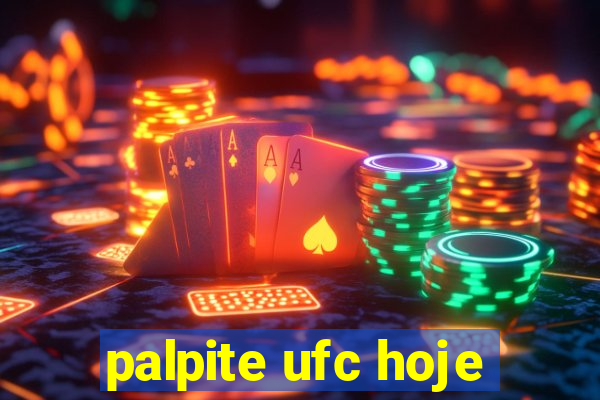 palpite ufc hoje