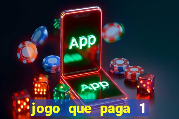 jogo que paga 1 real no pix