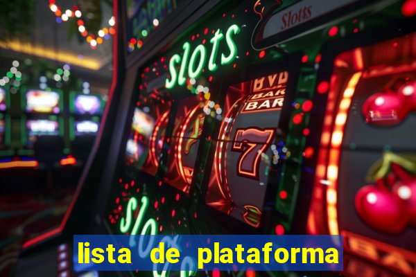 lista de plataforma de jogos