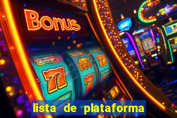 lista de plataforma de jogos