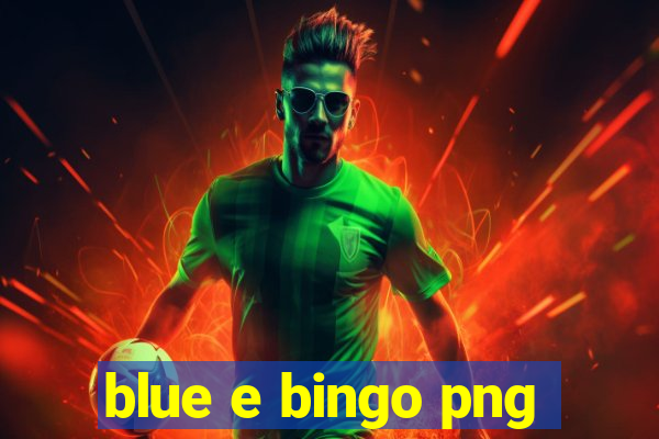 blue e bingo png