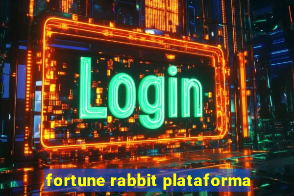 fortune rabbit plataforma