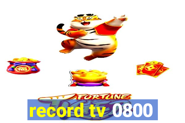 record tv 0800