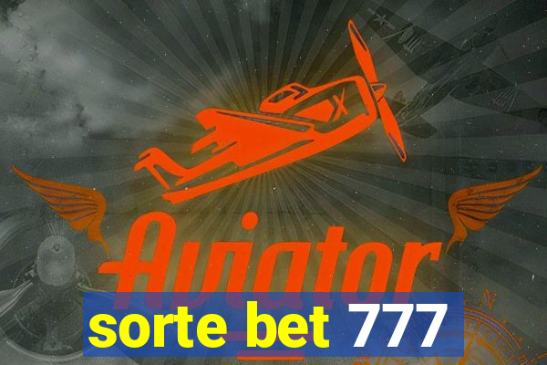 sorte bet 777