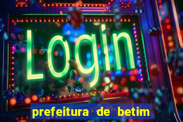 prefeitura de betim contracheque online