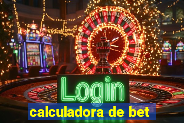 calculadora de bet