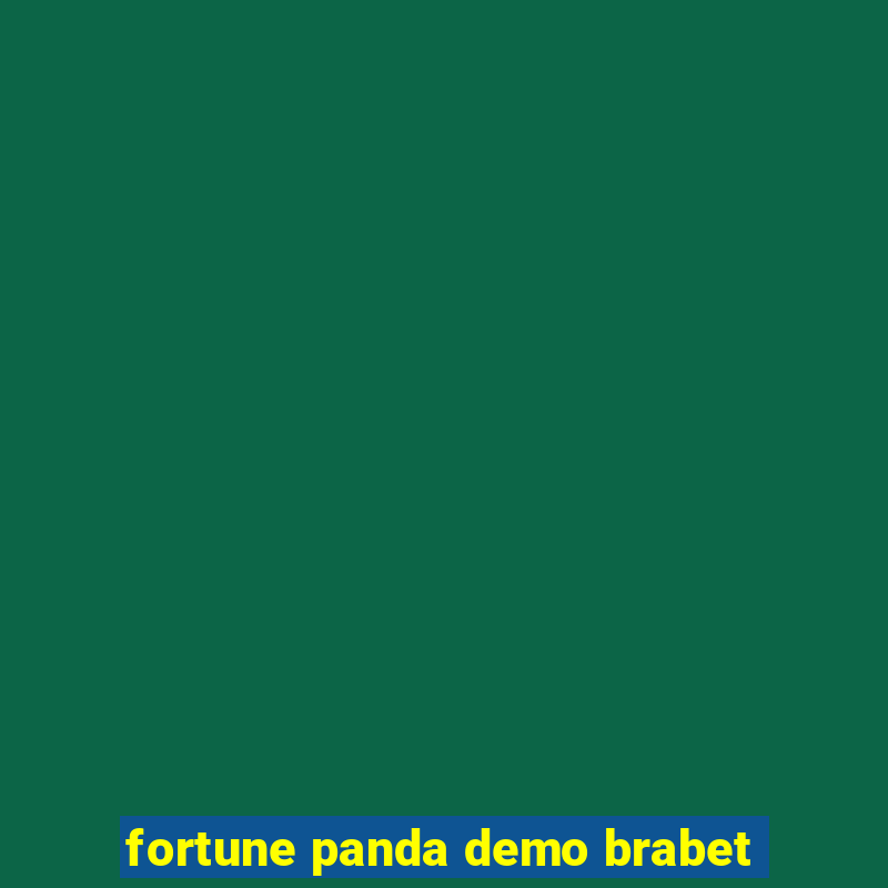 fortune panda demo brabet