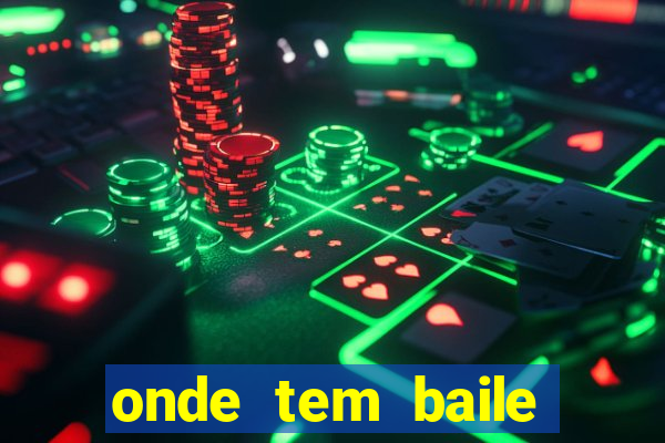 onde tem baile hoje em joinville